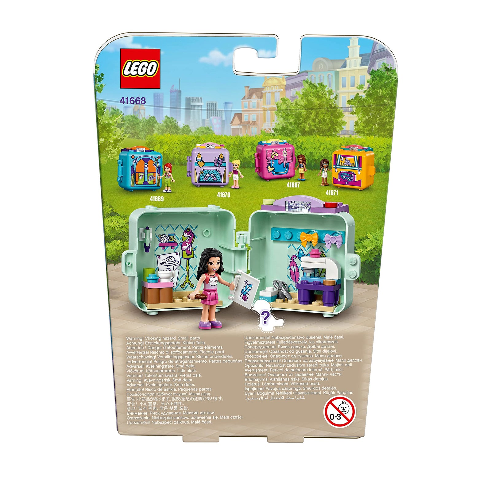 LEGO® Friends Emma’s Fashion Cube 41668 Building Kit (58 Pieces)