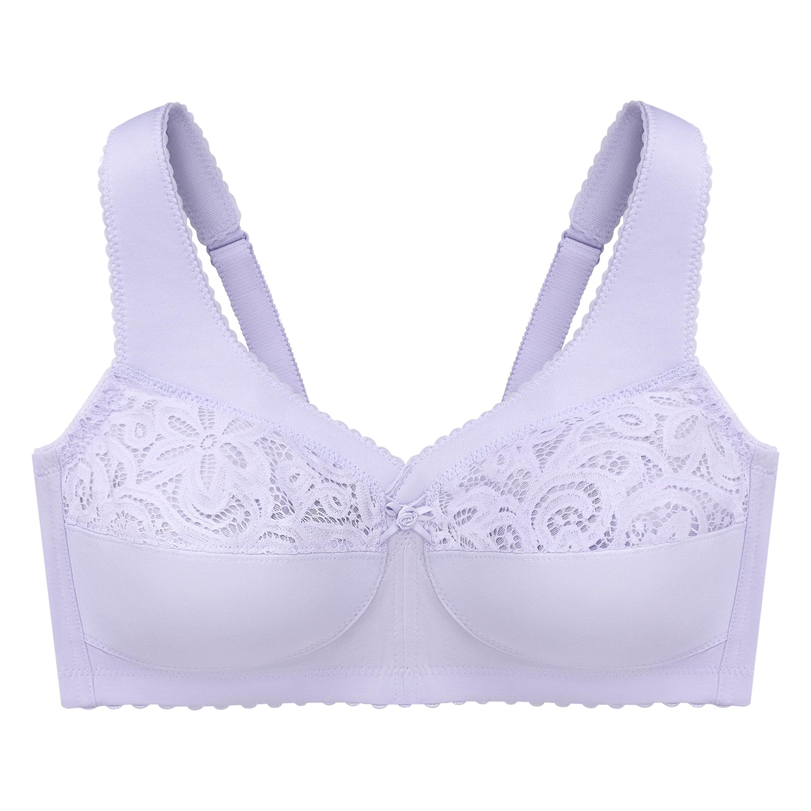 Glamorise Women's Full Figure MagicLift Cotton Wirefree Support Bra #1001