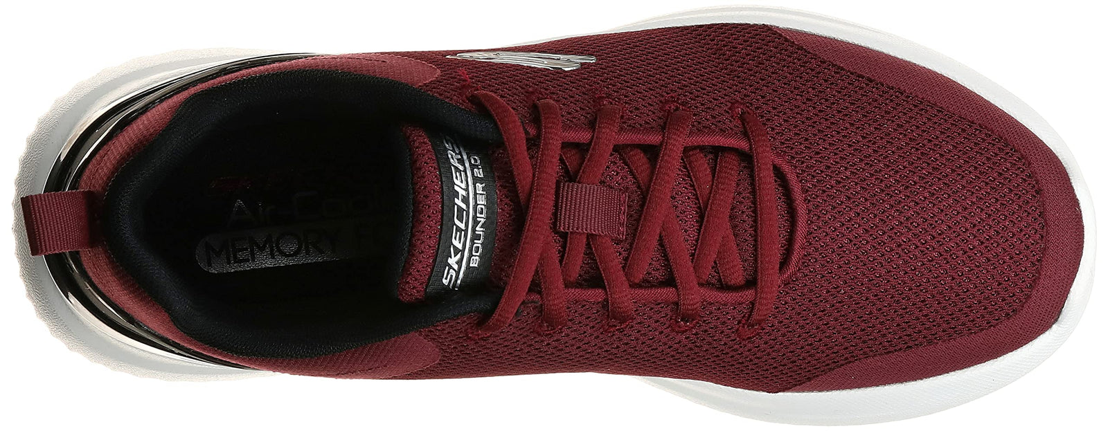 Skechers BOUNDER 2.0 Men's Sneaker - Black Burgundy