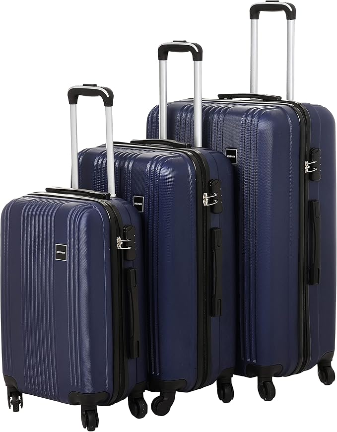 JACK SPRATT ABS 3 PSC Set Suitcase Luggage- blue