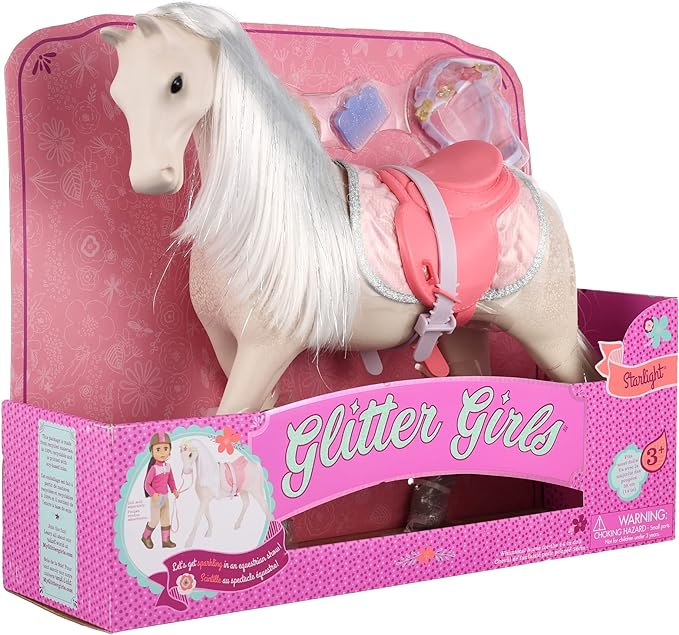 Glitter Girls Sparkle Horse Doll for Girls, 14 Inches