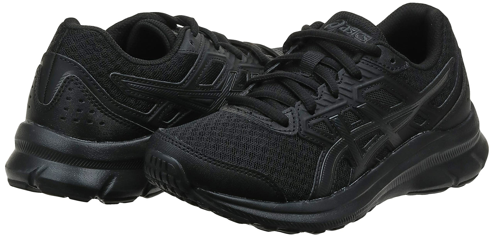 ASICS JOLT 3 Women s Road Running Shoe, BLACK GRAPHITE GREY, 39 EU, (1012A908-002)