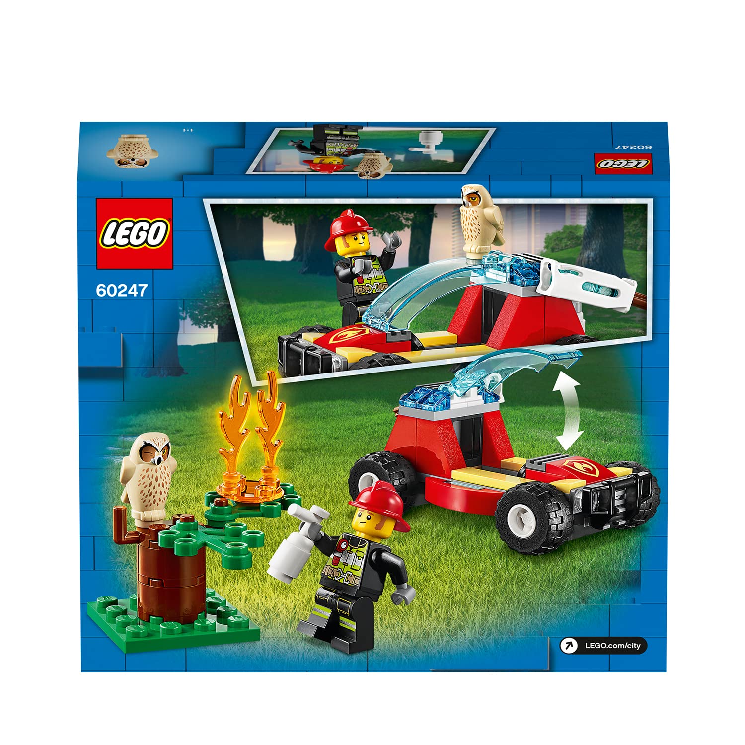 LEGO® City Forest Fire 60247 Building Kit (84 Pieces)