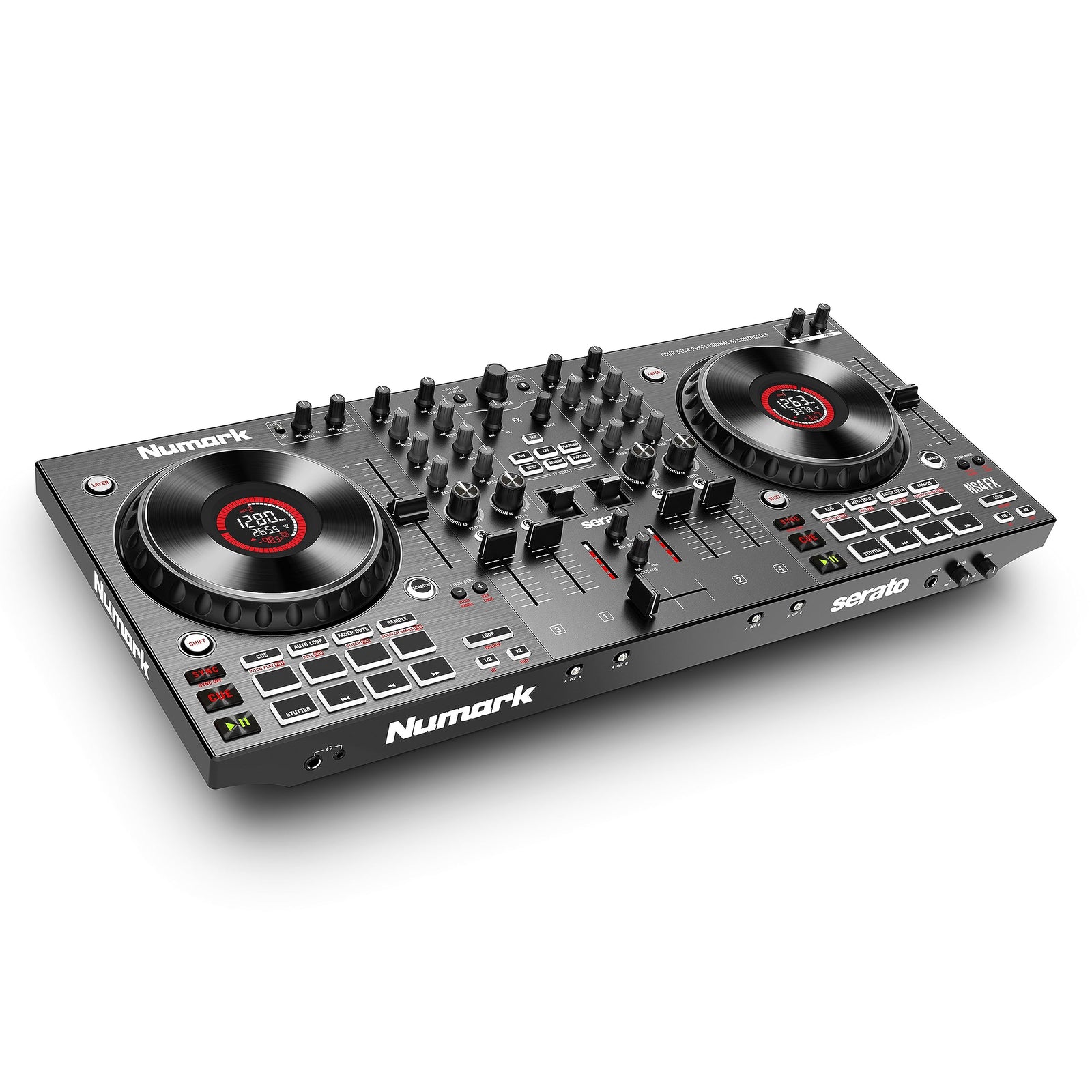 Numark NS4FX - Professional 4 - Deck DJ Controller