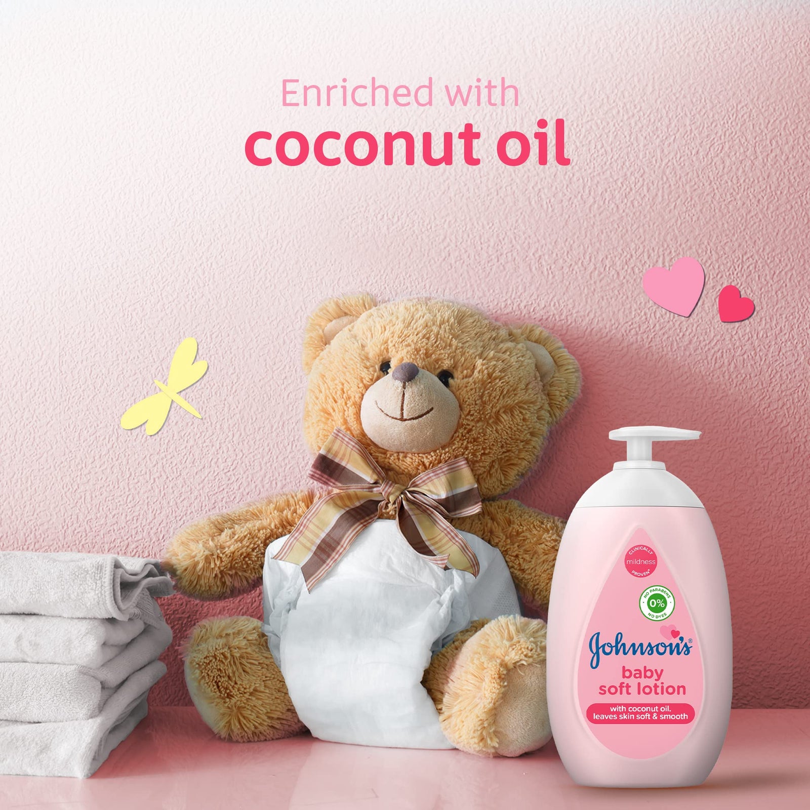 Johnson's Baby Essentials Gift Box: Baby Shampoo, Soft Lotion, Bath, Oil, Powder, Wipes