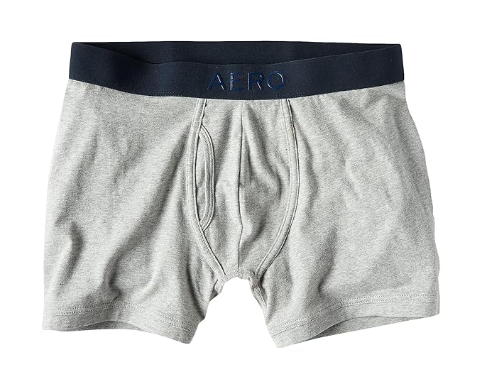 Aeropostale Rubberized Logo Knit Boxer Briefs