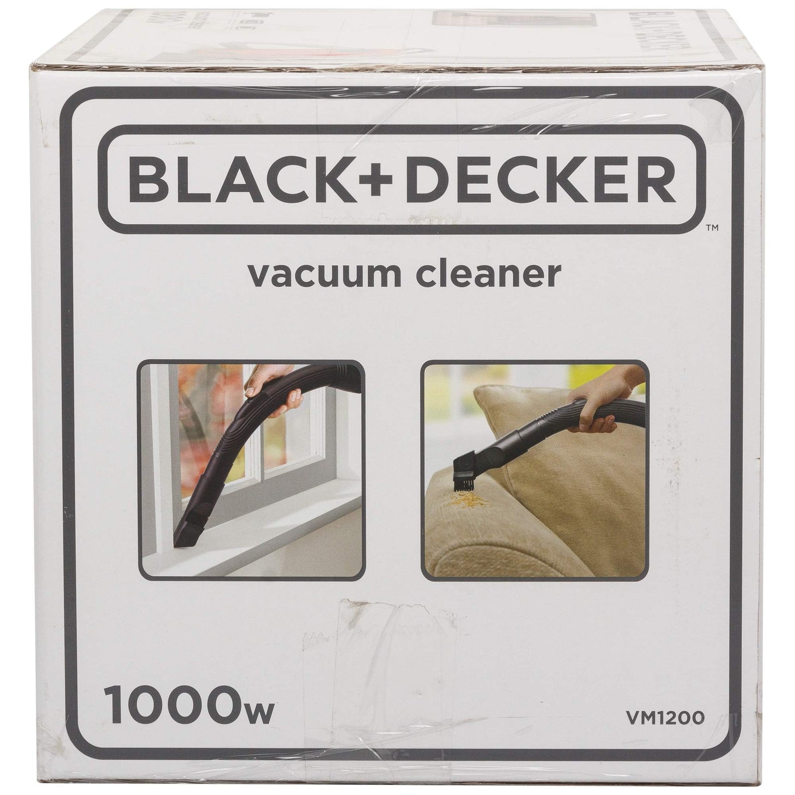 Black+Decker Vacuum Cleaner 1000W 1L Red/Black Vm1200-B5