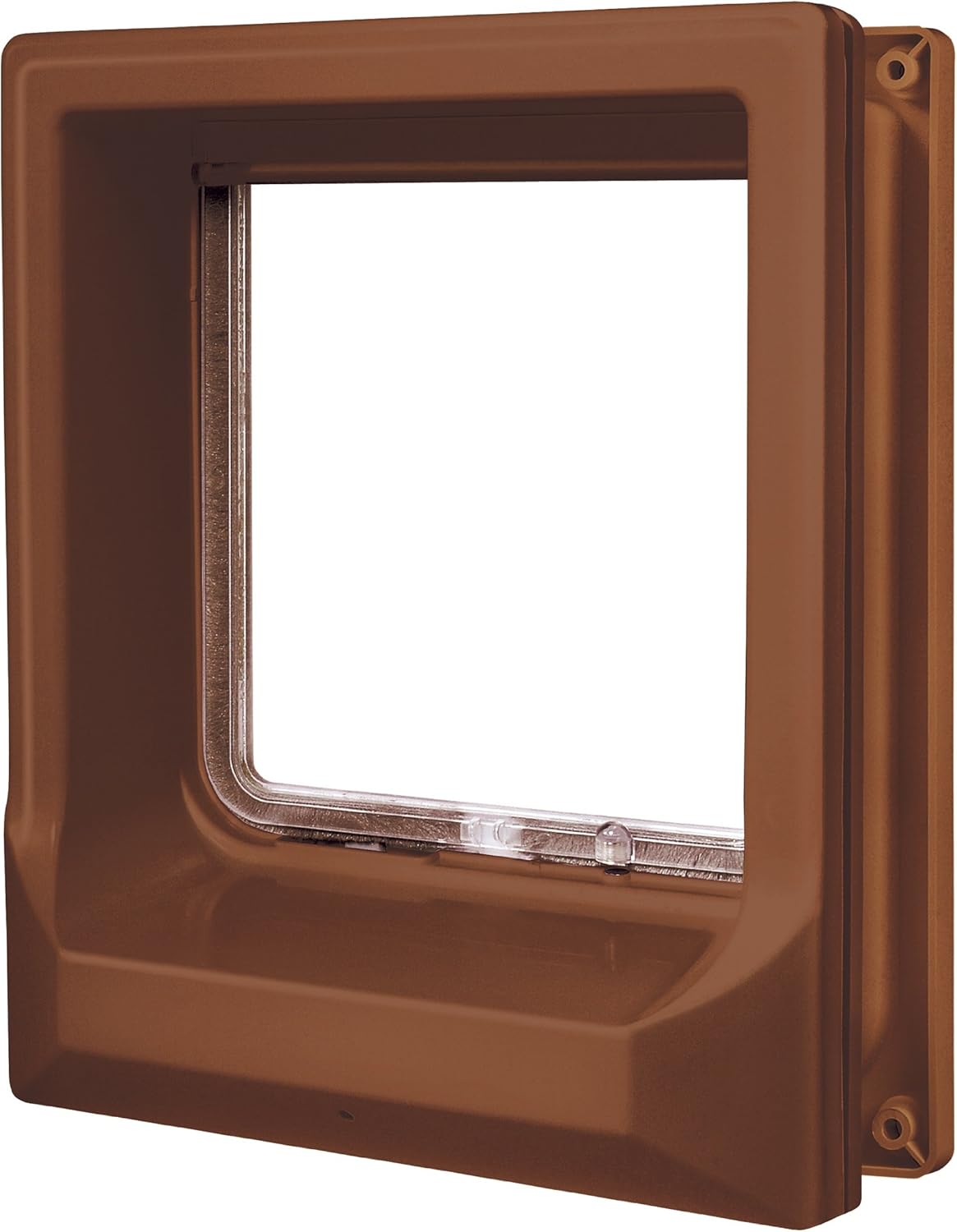 Zolux Magnetic Cat-Flap For Wooden Door - Brown