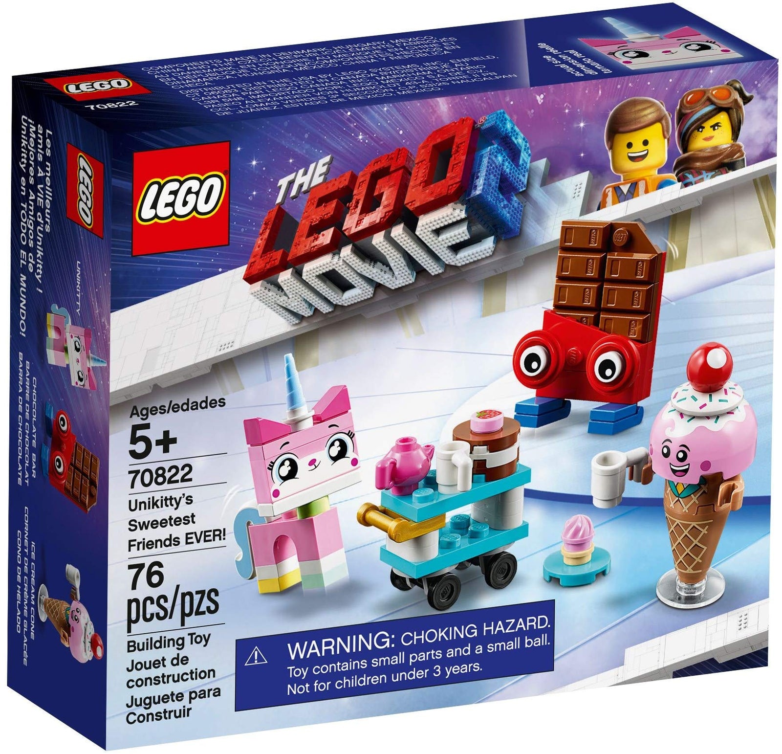 Lego The LEGO Movie 2 Unikitty's Sweetest Friends EVER, Multi-Colour, 70822