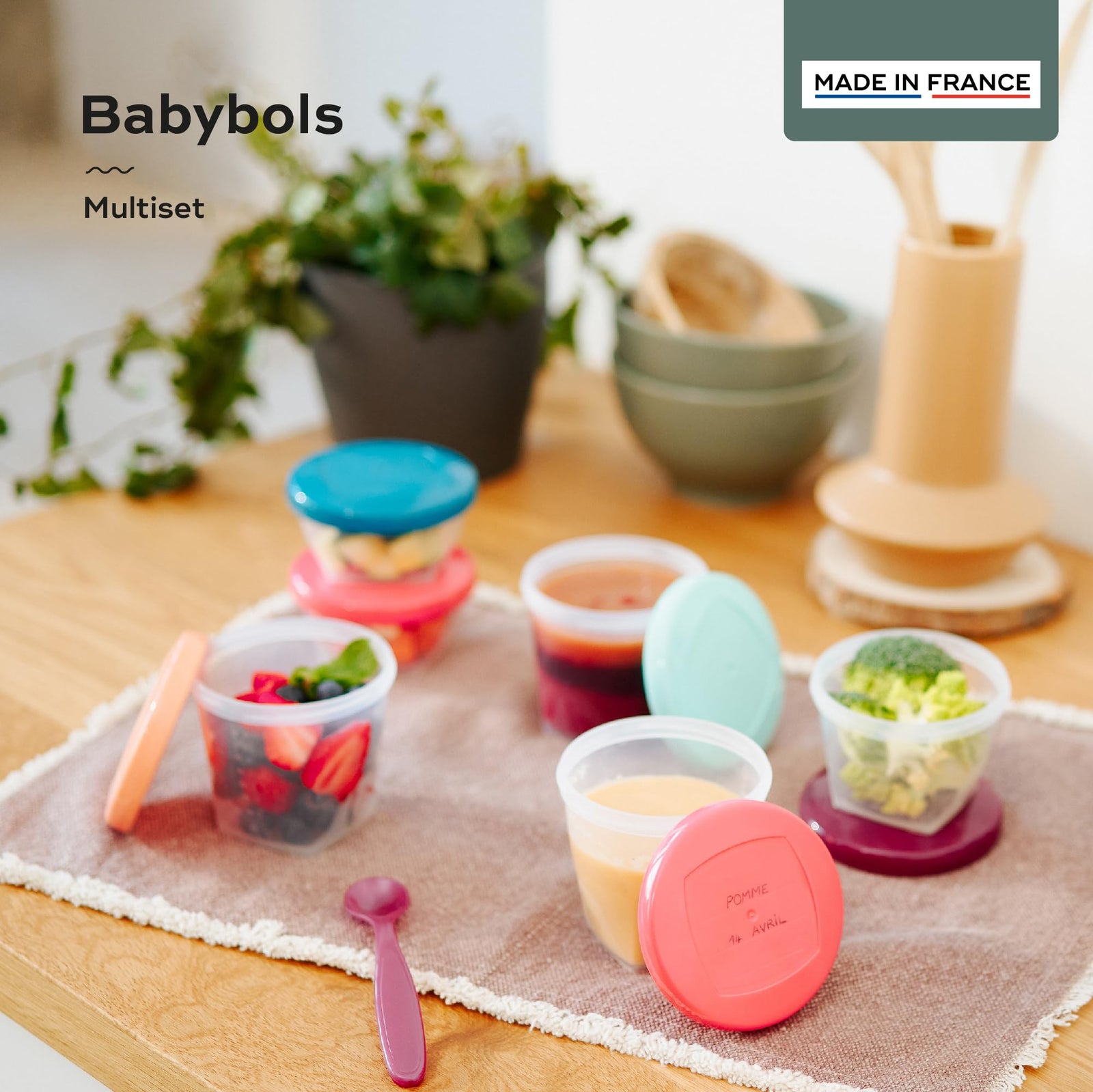 Babymoov Babybols Multi Set (3X120ml + 3X180ml + 6X250ml + 3 Spoons)