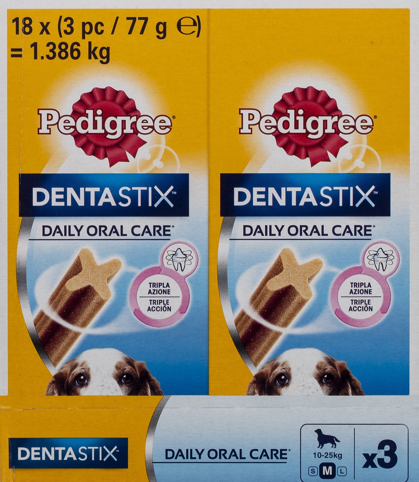 Pedigree Dentastix For Mittelgroãÿe Dogs (54 Stack), 1386 gm