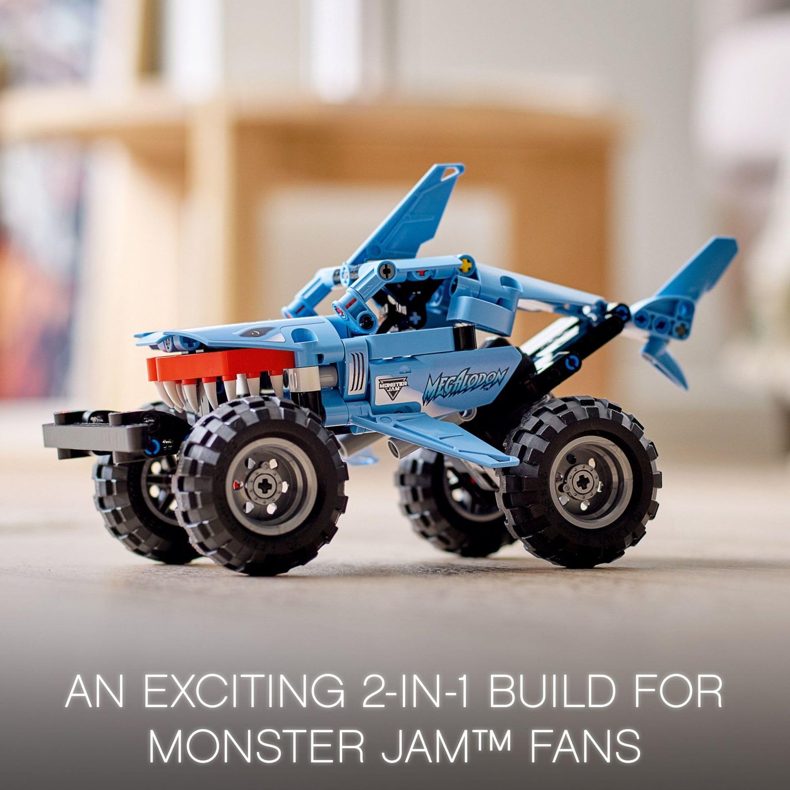 LEGO Technic Monster Jam Megalodon 42134 Building Toy Set for Kids, Boys, and Girls Ages 7+ (260 Pieces)