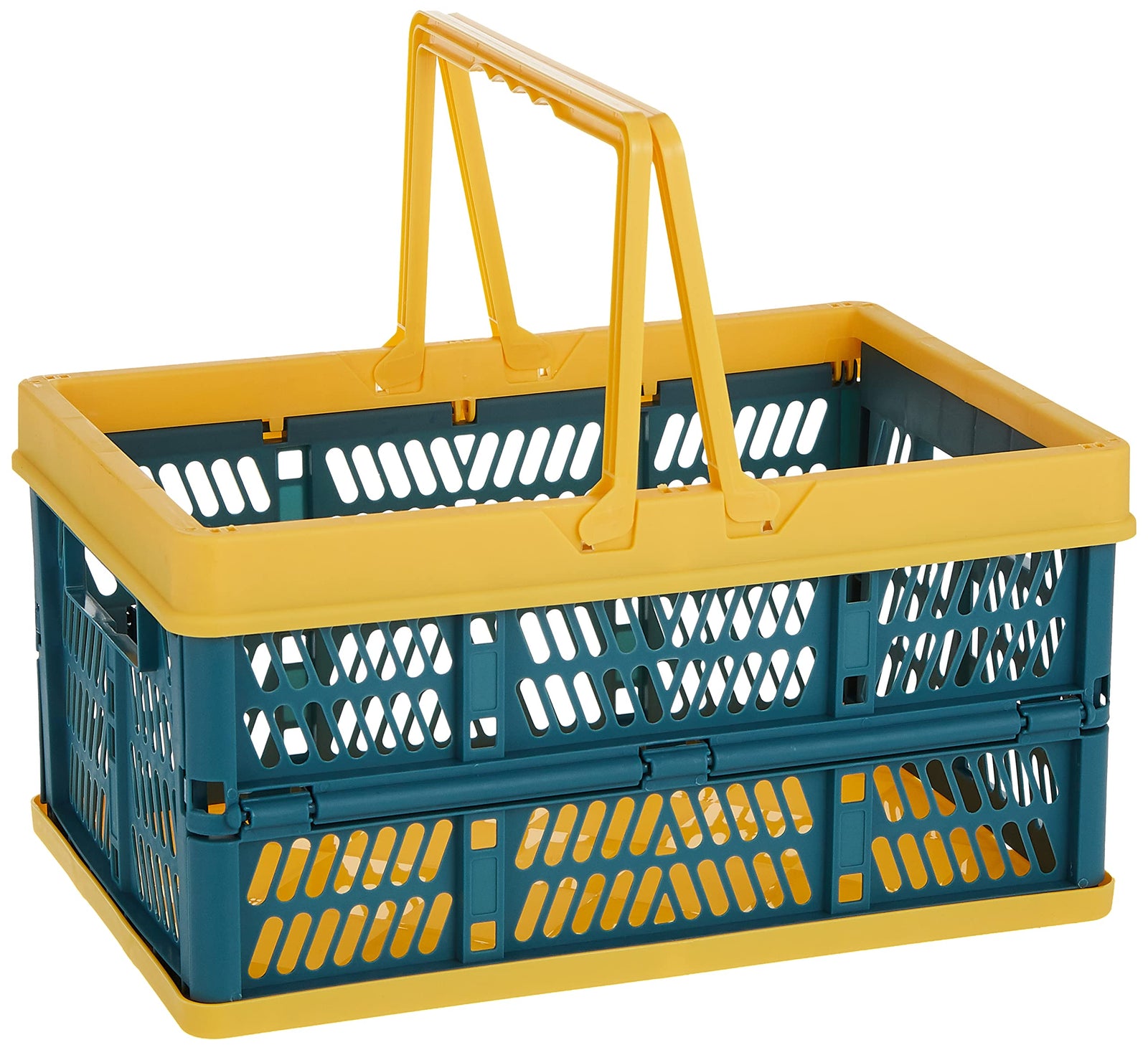 Sulfar Portable Folding Basket - Yellow