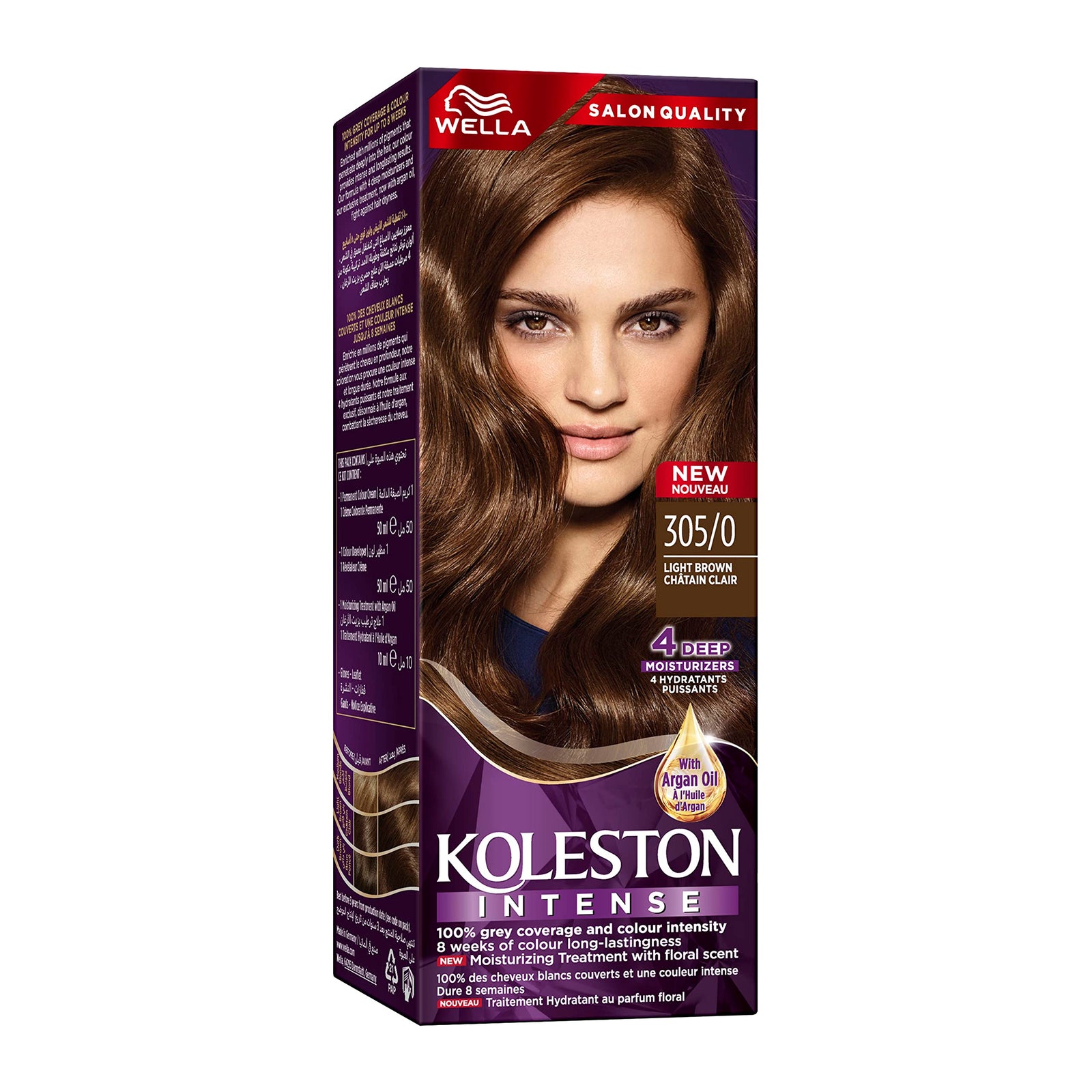 KOLESTON INTENSE SEMIKIT 305/0 LIGHT BROWN