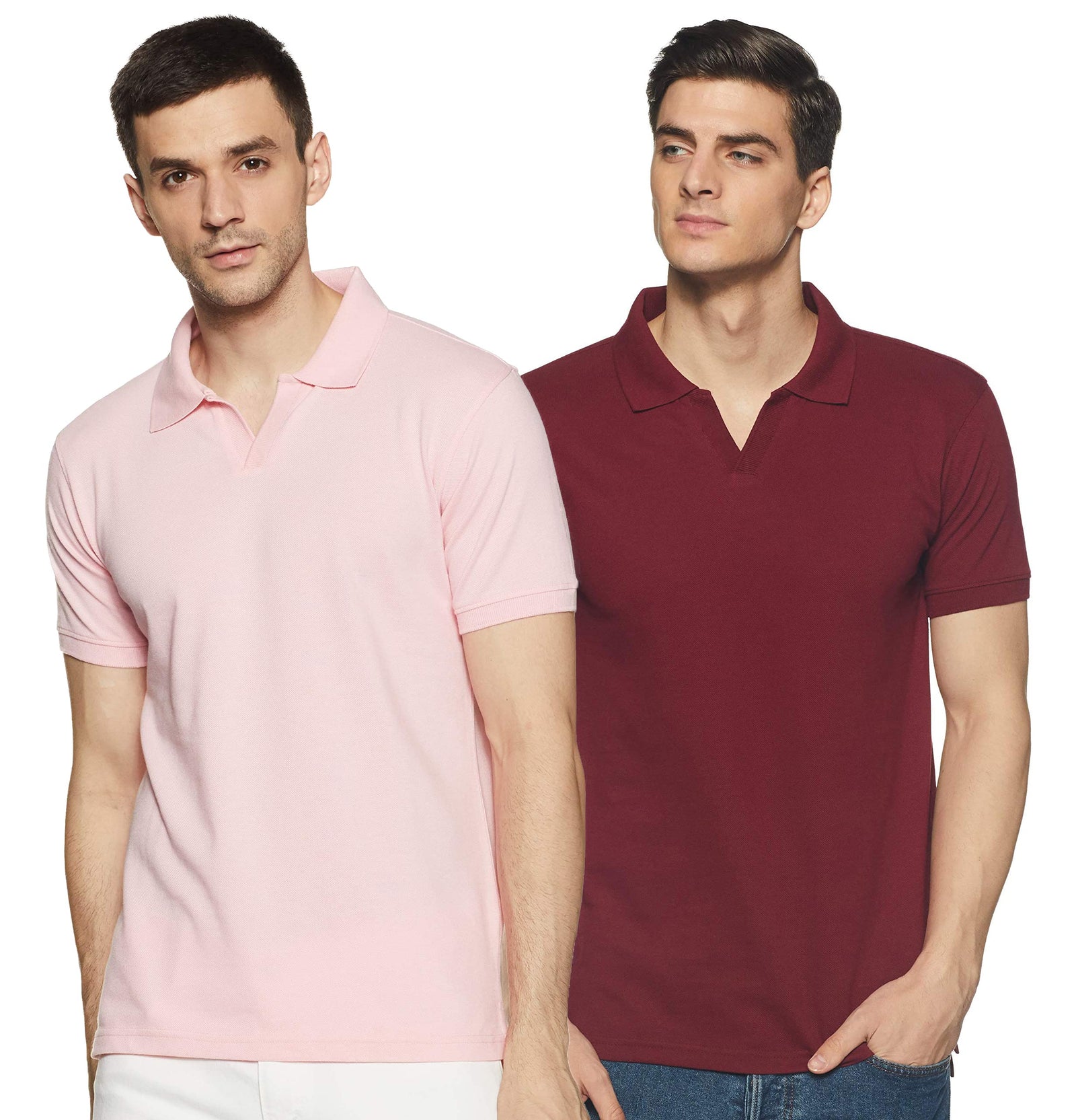 Amazon Brand - Symbol Men's Solid Regular Polo Shirt (JC-PO2)