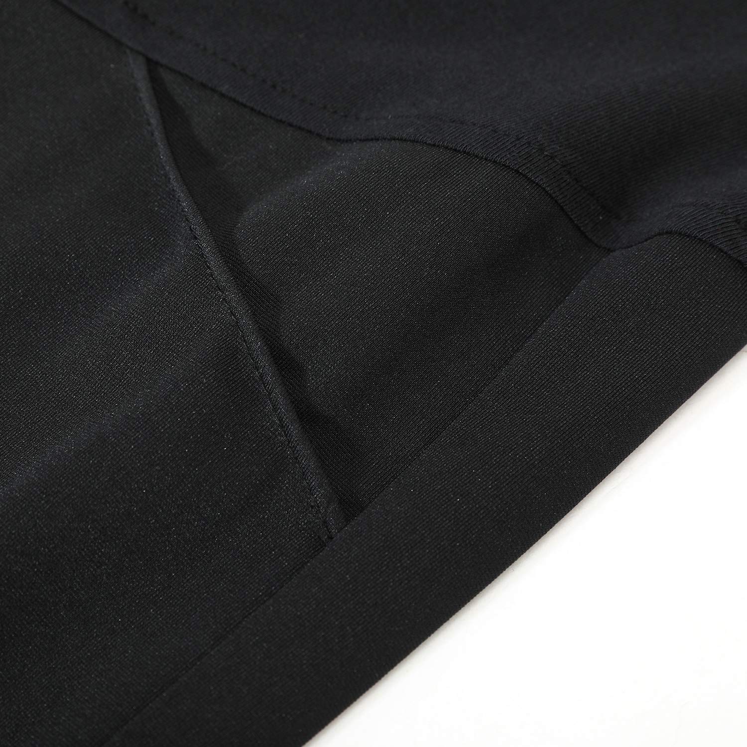Bhome Maternity Jeans Stretch High Waisted Pants,Dress Pants for Work Career Office Pants, Black Straight Work Pants
