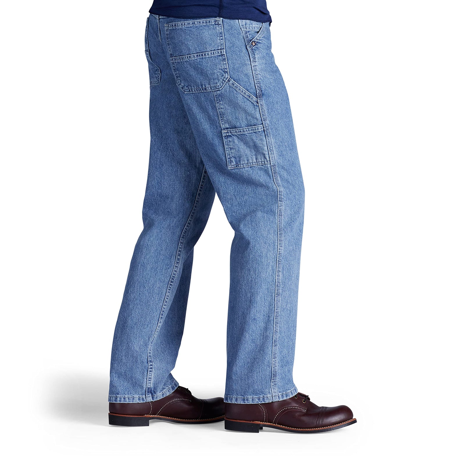 Lee mens Carpenter Dungarees Straight Leg Carpenter Jean (pack of 1)