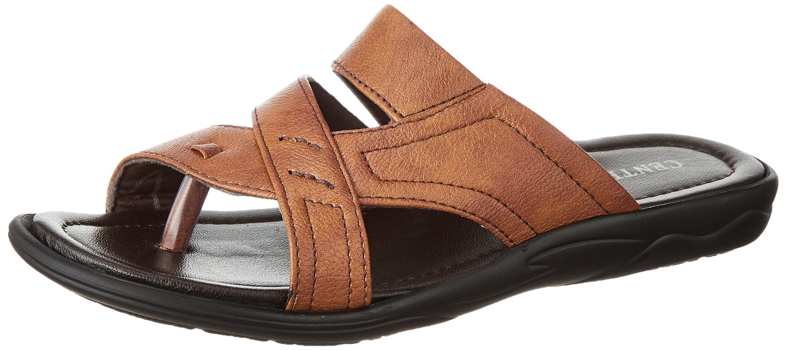 Centrino Men's Tan Thong Sandals