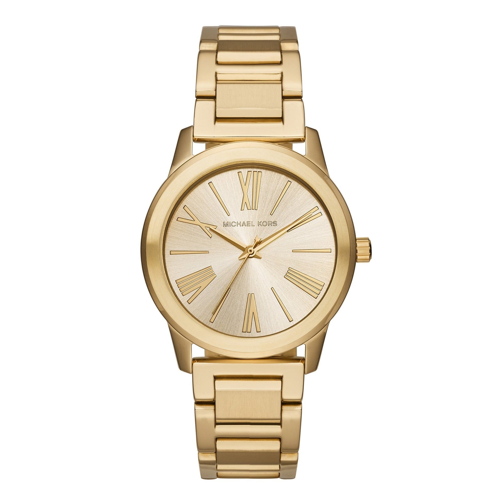 Michael Kors MK3490 Women's Analog Quartz Dress Watch with Gold Band