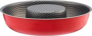 Tefal round cake mould, non stick, 24 cm, red - 220110024