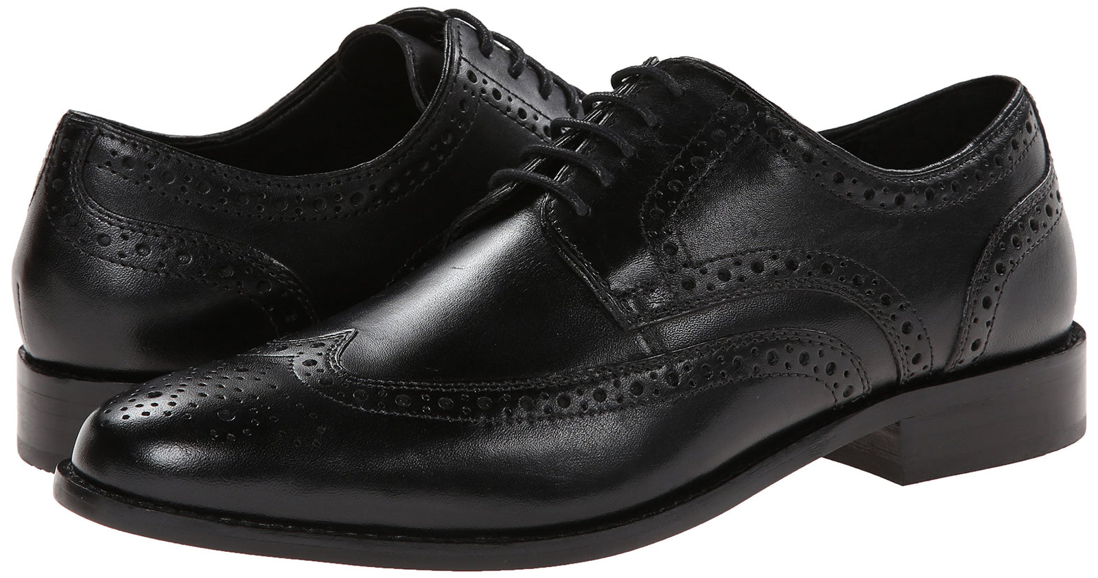 Nunn Bush Men's Nelson Wing Tip Oxford Dress Casual Lace-Up