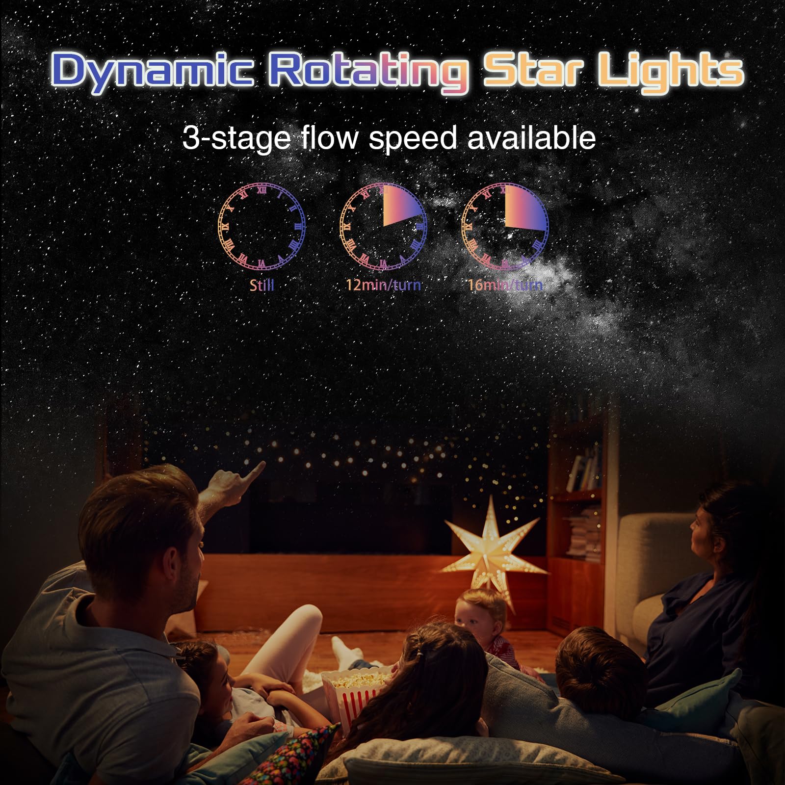 AWH Nawchedo Home Planetarium Projector Star Ceiling Projector with 13pcs Film Discs, Nebula Moon Planets Galaxy Themed Light Projection Lamp