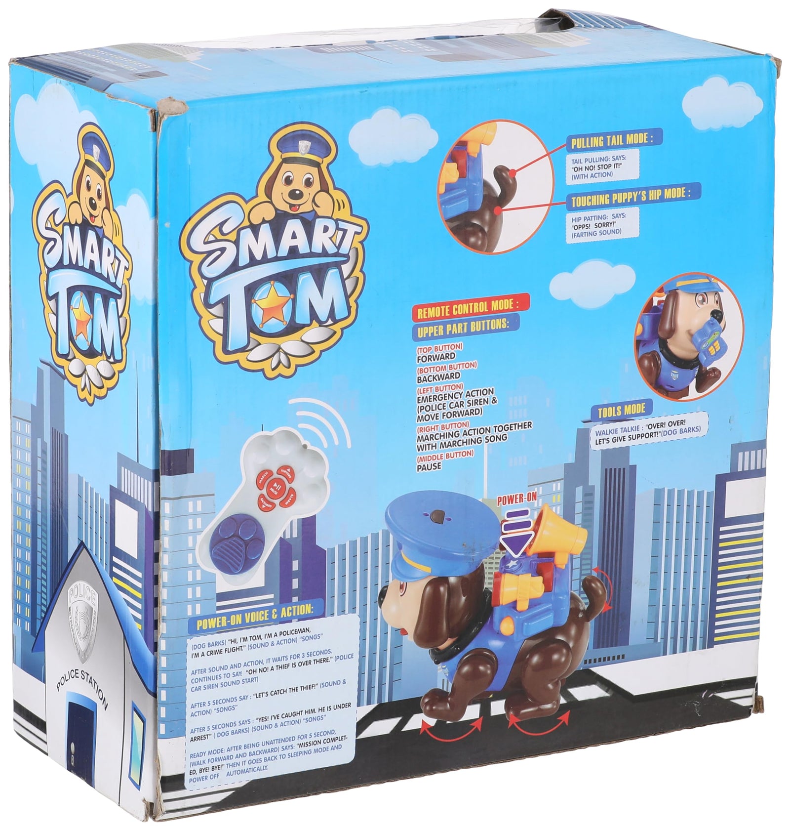 Radio Controlled Police Dog Toy - 65169B