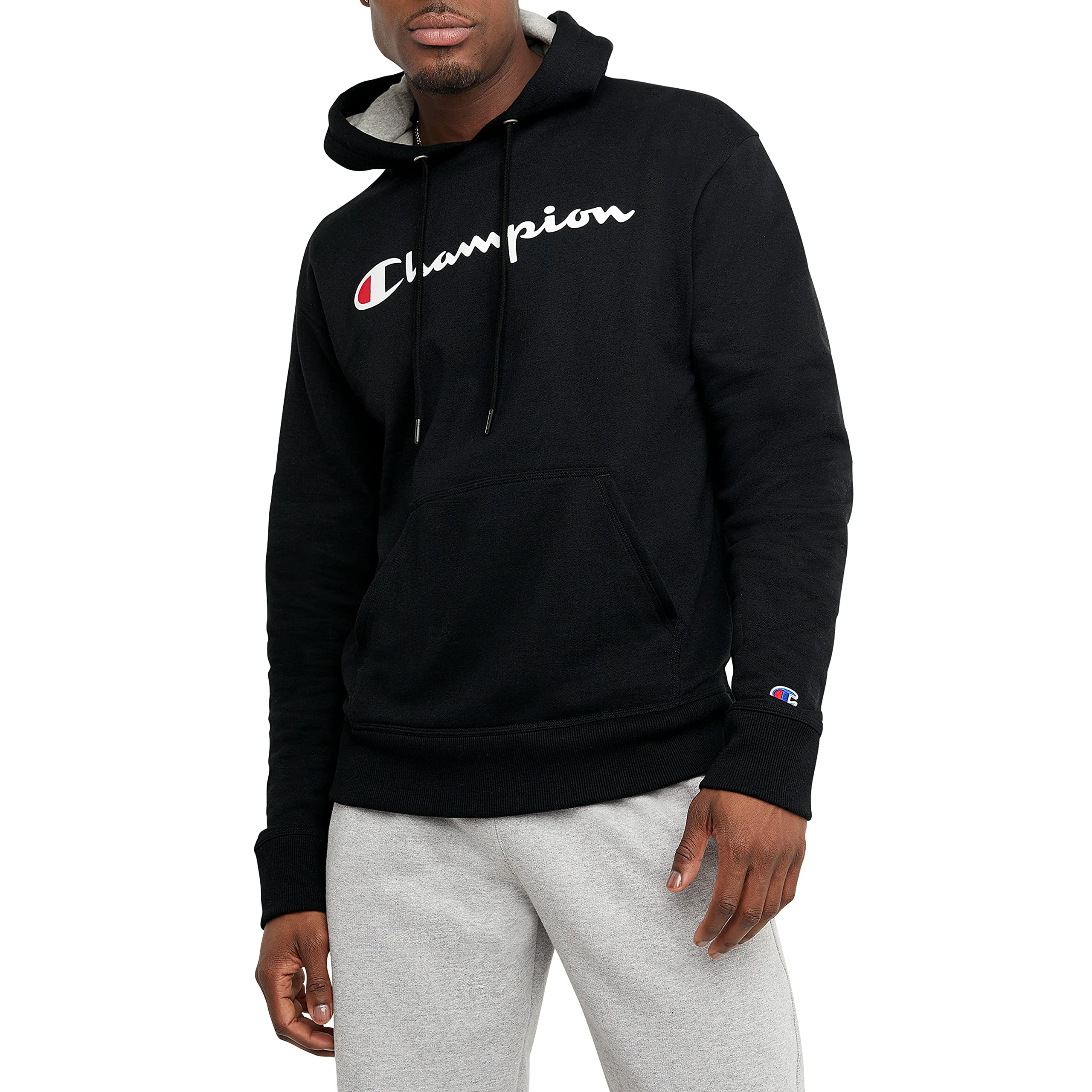 Champion Men's Graphic Powerblend Fleece Hoodie