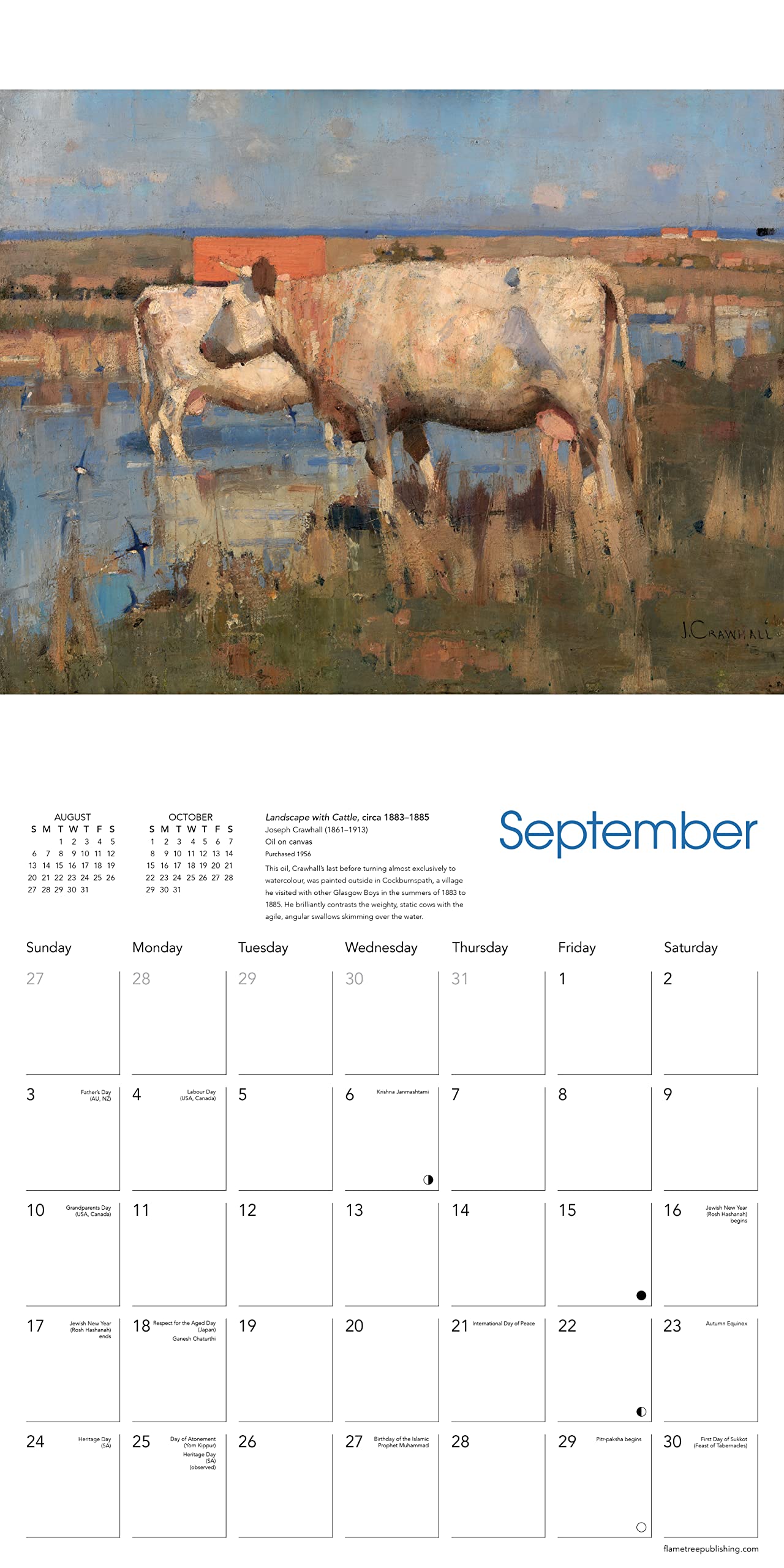 Glasgow Museums: Glasgow Boys Wall Calendar 2023 (Art Calendar)