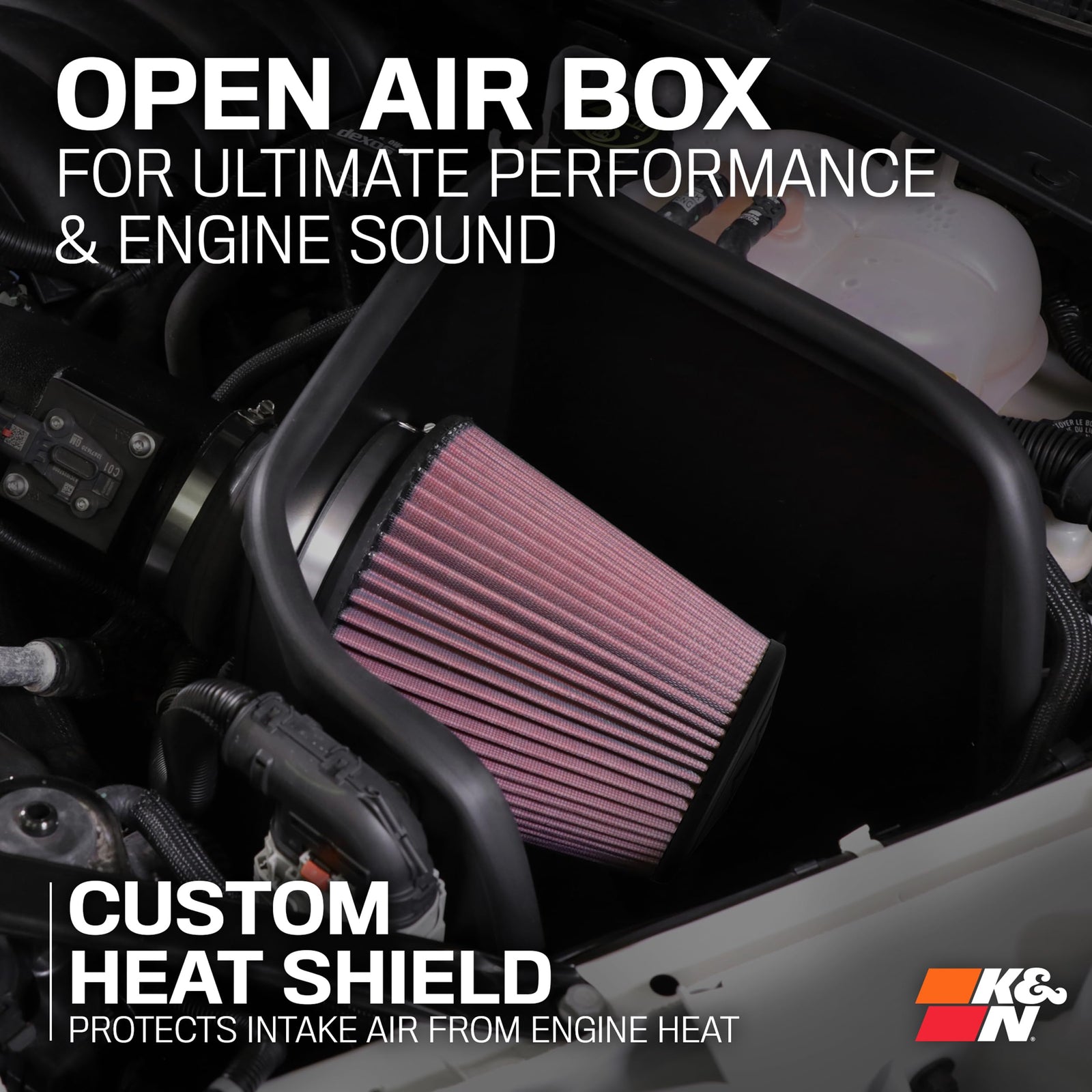 K&N Cold Air Intake Kit: High Performance, Increase Horsepower: Compatible with 2009-2013 HONDA (Fit) 69-1017TTK