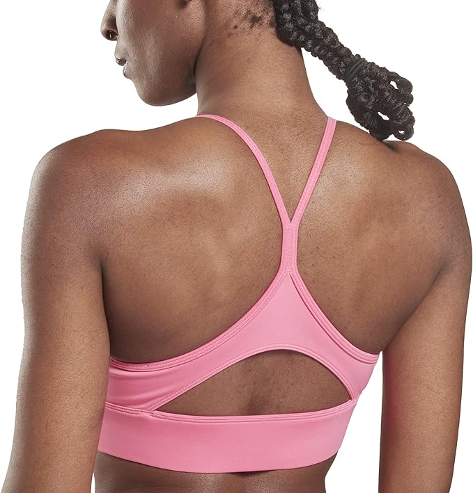 Reebok WOR Tri Back Bra- P TRUPNK H65613 TRAINING WORKOUT BRA - LIGHT SUPPORT For Women