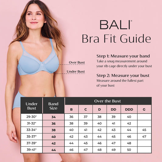 Bali Women's Passion for Comfort Minimizer Underwire Bra