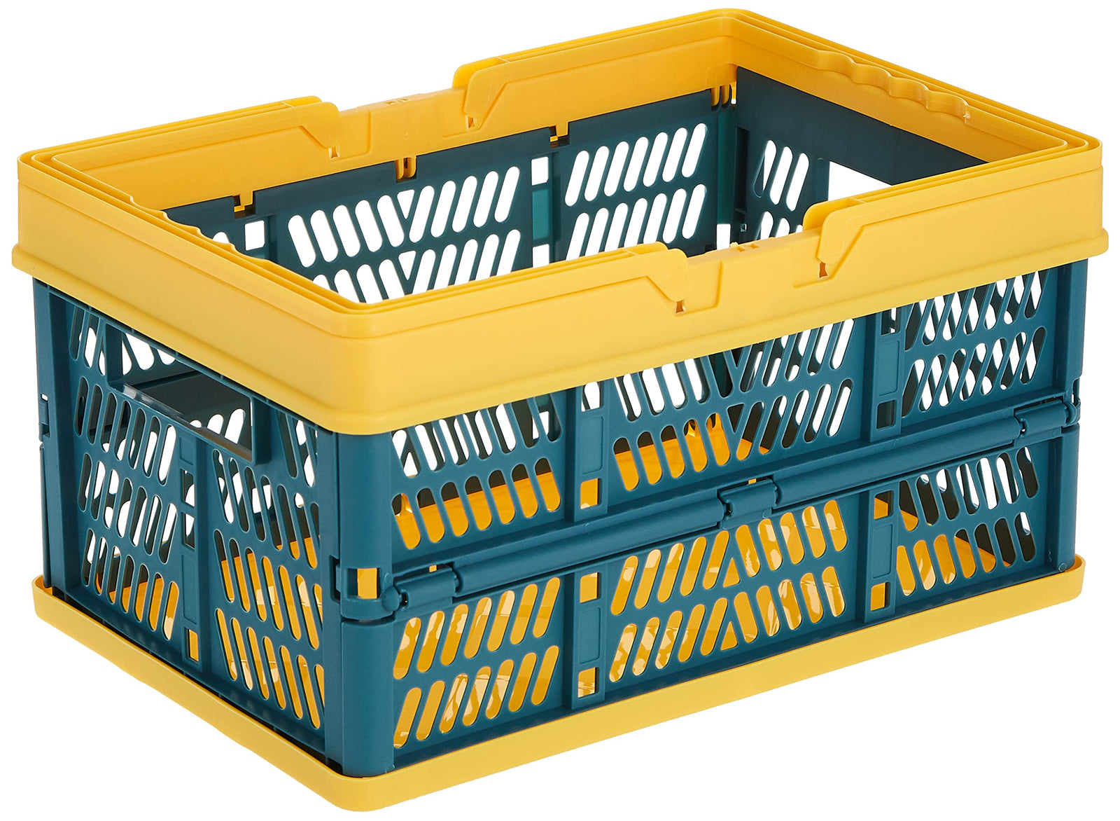 Sulfar Portable Folding Basket - Yellow