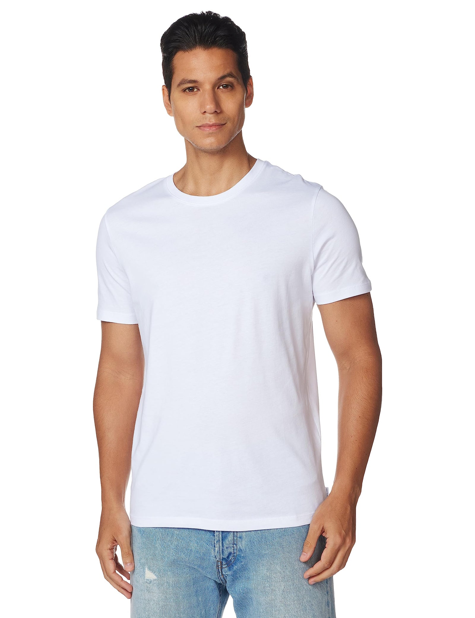 Jack & Jones mens JJEORGANIC Basic Tee O-Neck T-Shirt (pack of 1)