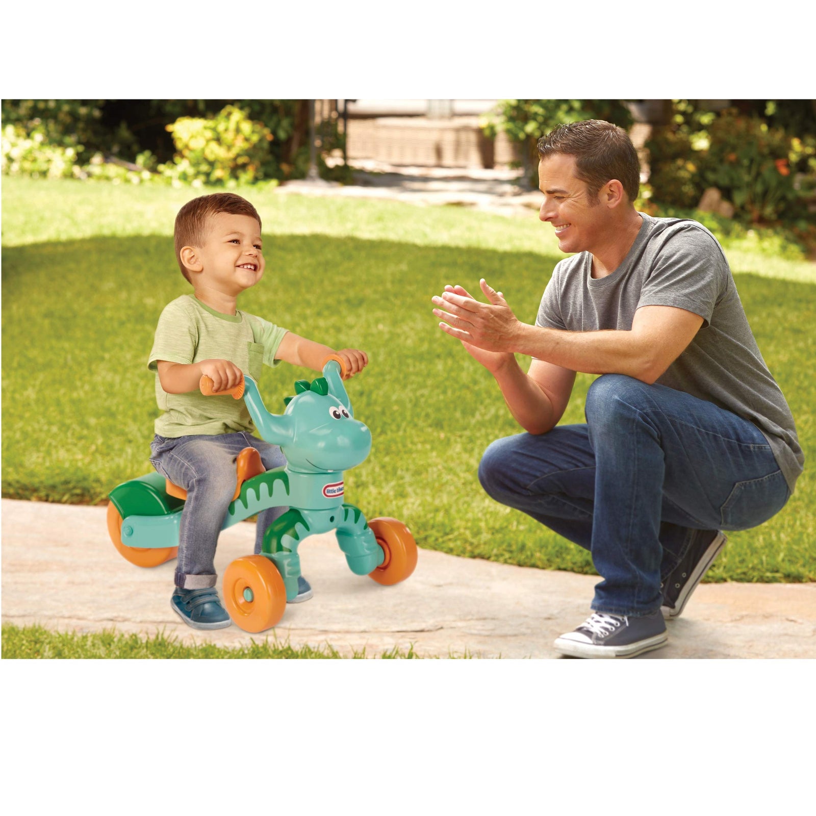 little tikes Go & Grow Dino Ride On (Multicolor, 657443)