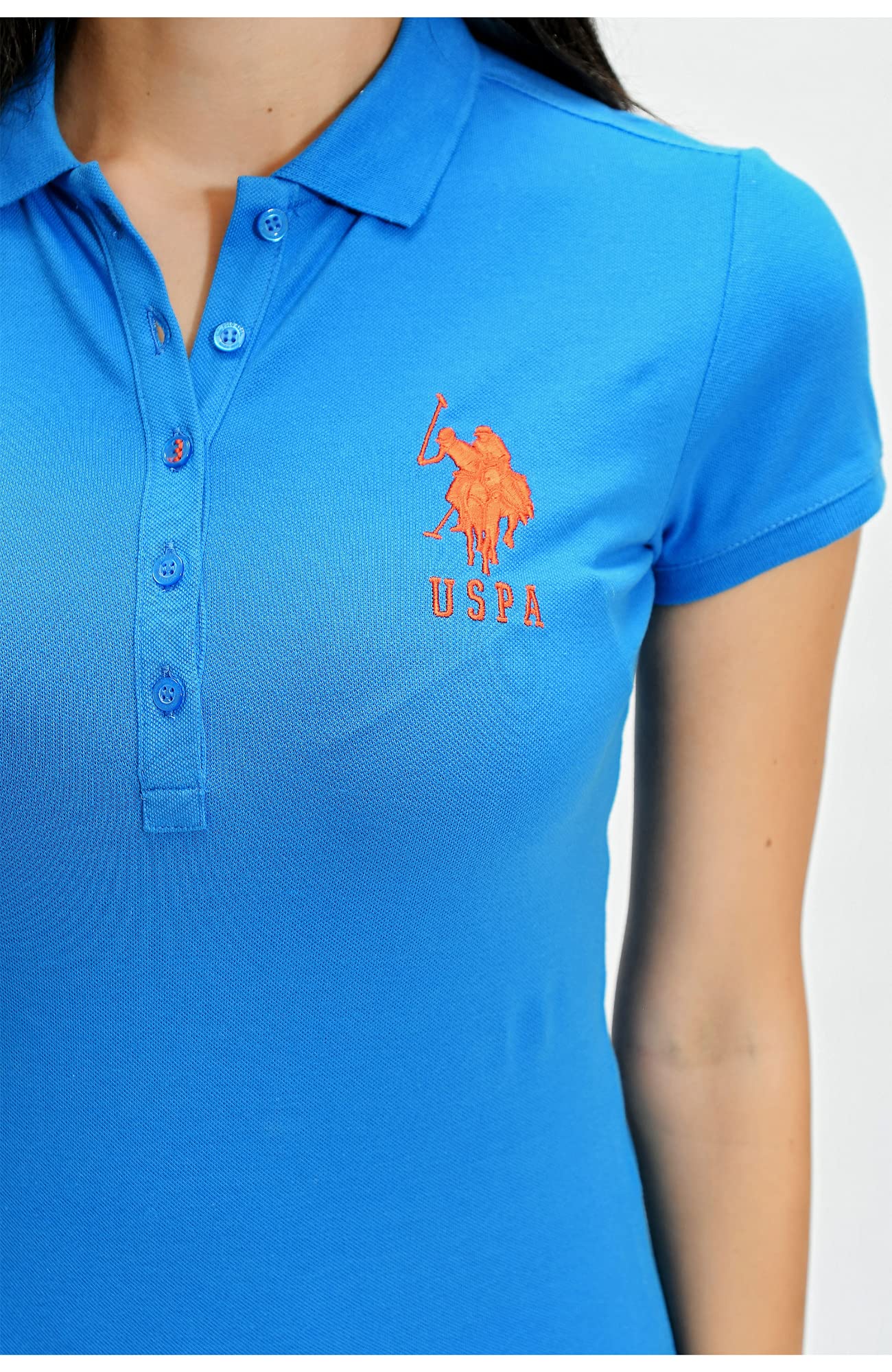 U.S. Polo Assn. Women's Classic Fit Short Sleeve Polo Shirt