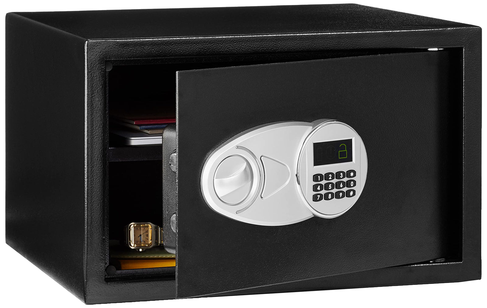 Amazon Basics Electronic Security Safe 33 L, Black