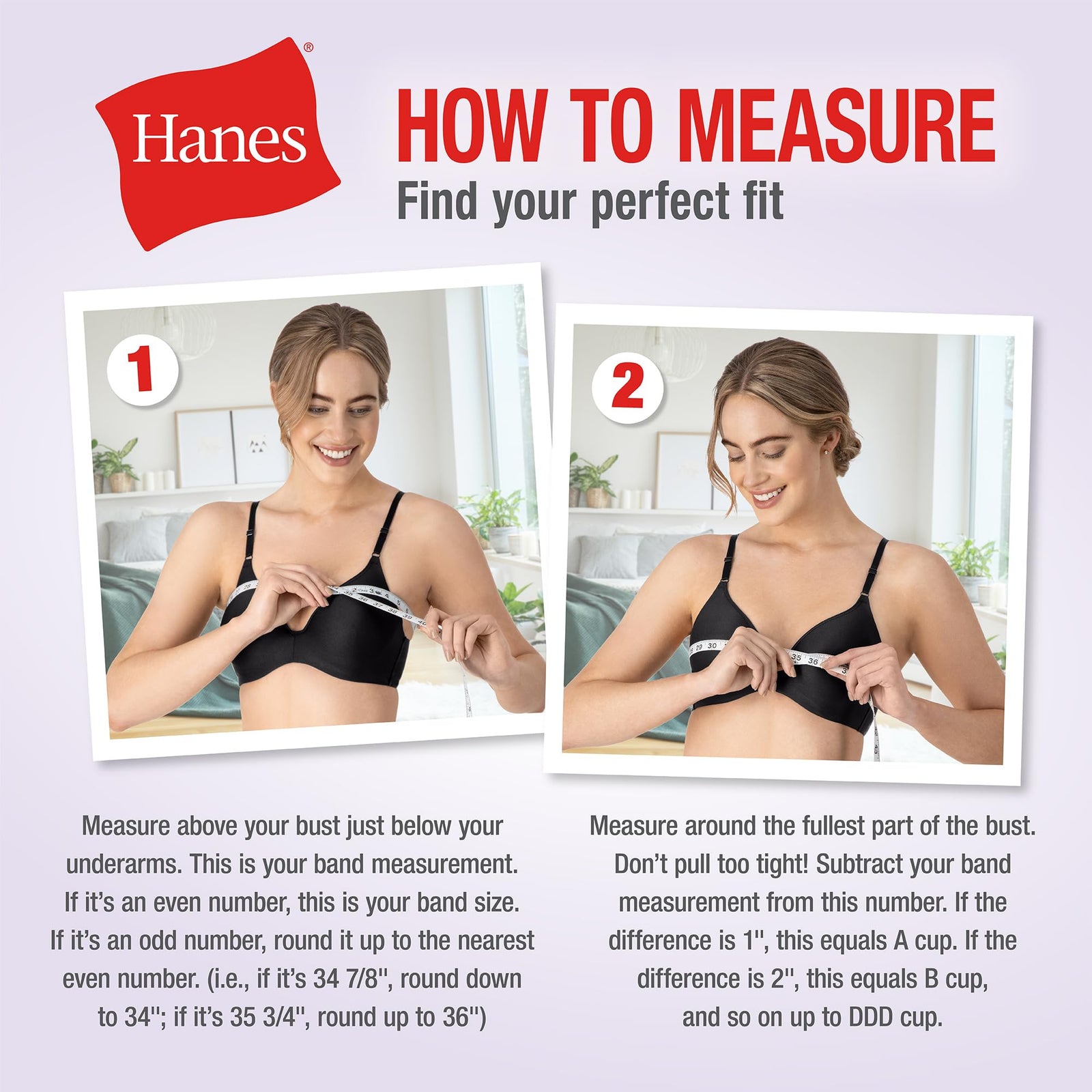 Hanes Women's X-Temp Foam Wire-free Bra