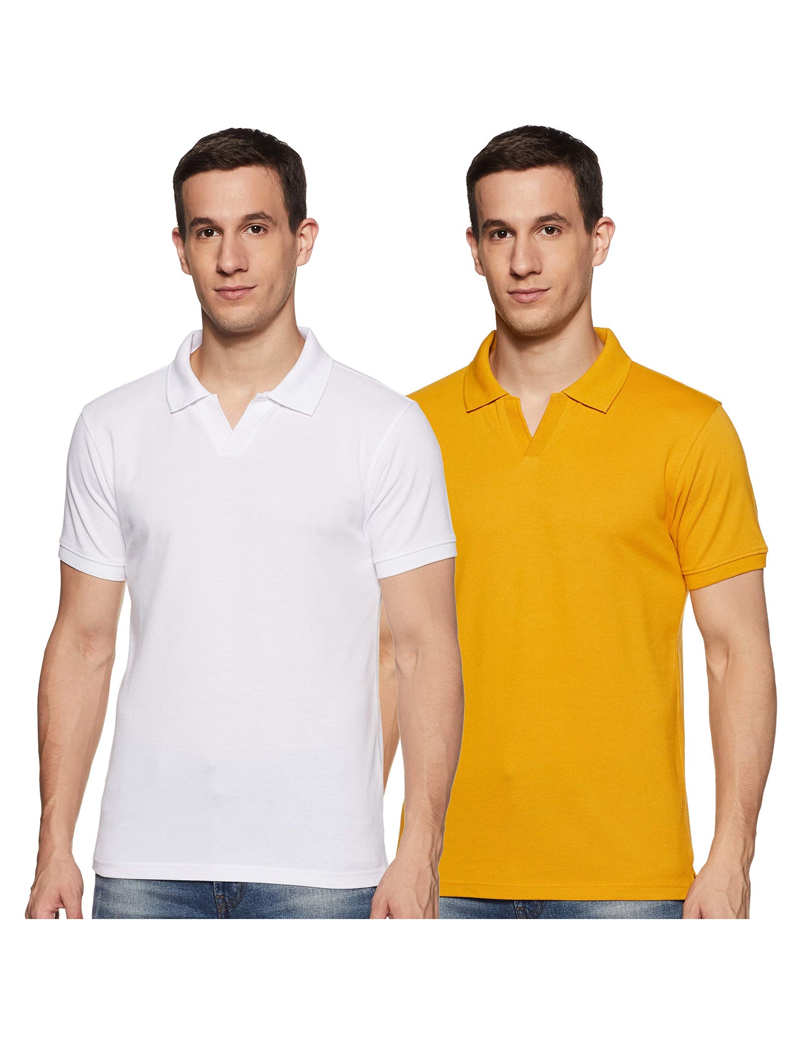 Amazon Brand - Symbol Men's Solid Regular Polo Shirt (JC-PO2)