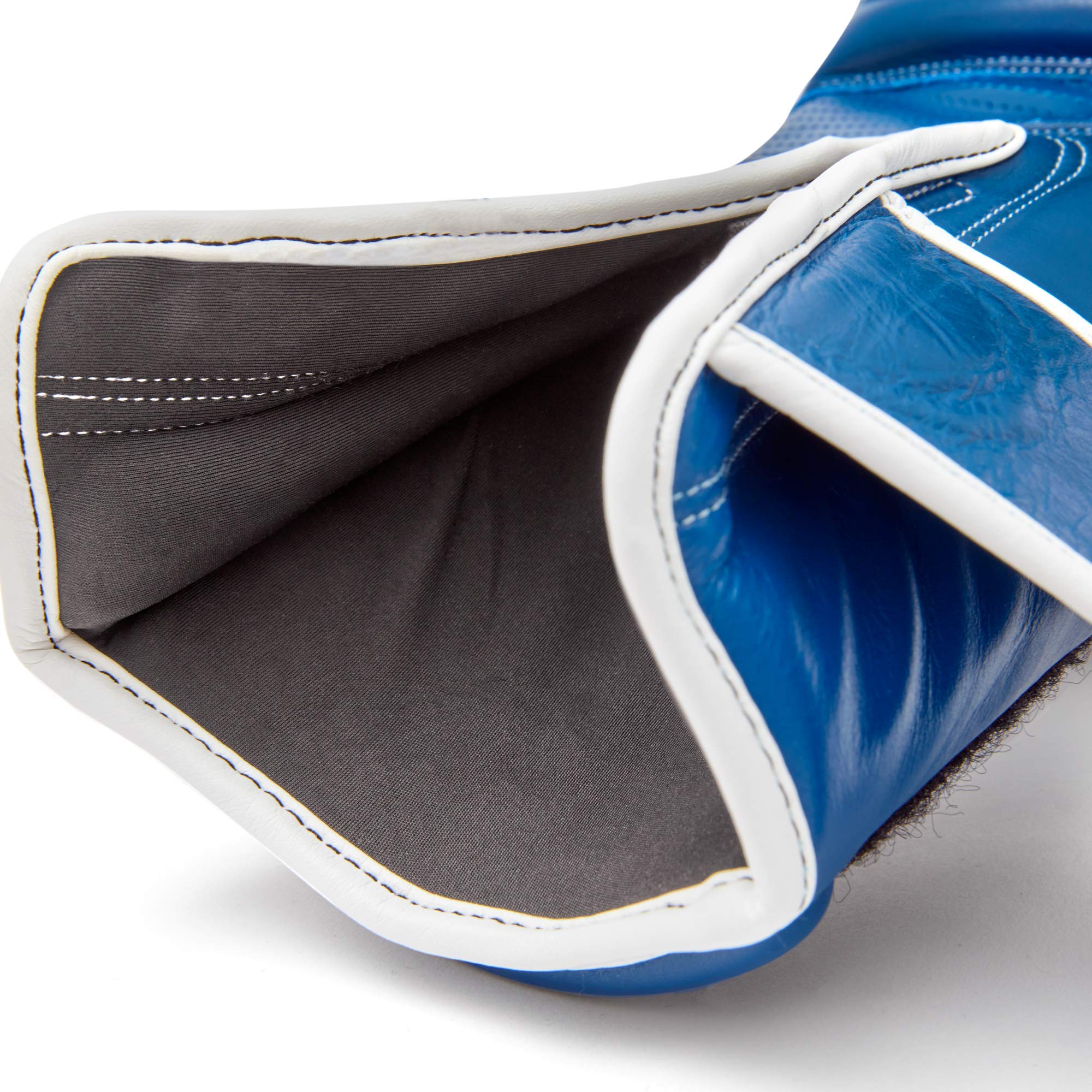 Leather Boxing Gloves - 16Oz Blue  ‎Reebok   