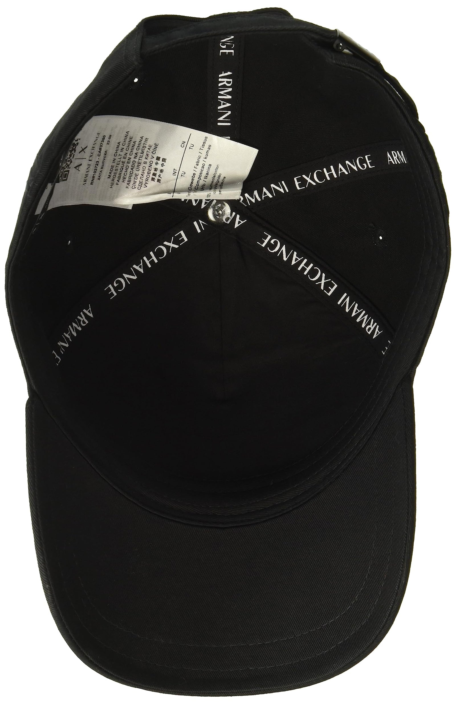 A|X Armani Exchange unisex-adult Basics By Armani Hat Baseball Cap