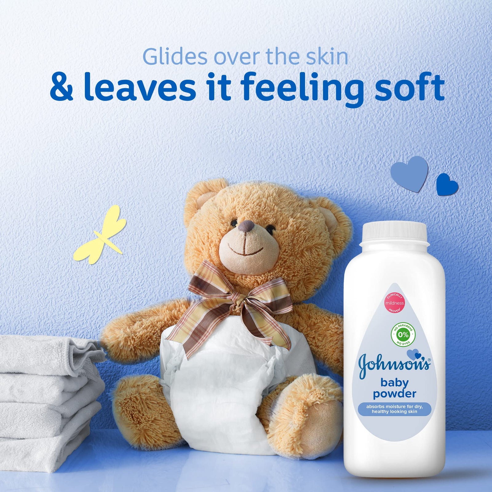 Johnson's Baby Essentials Gift Box: Baby Shampoo, Soft Lotion, Bath, Oil, Powder, Wipes