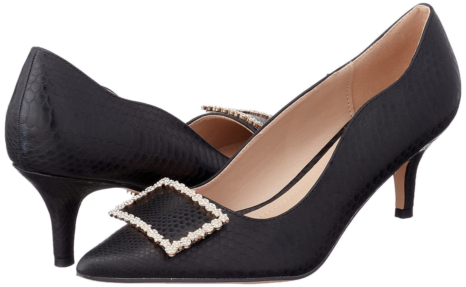 Dejavu Womens Black Pump