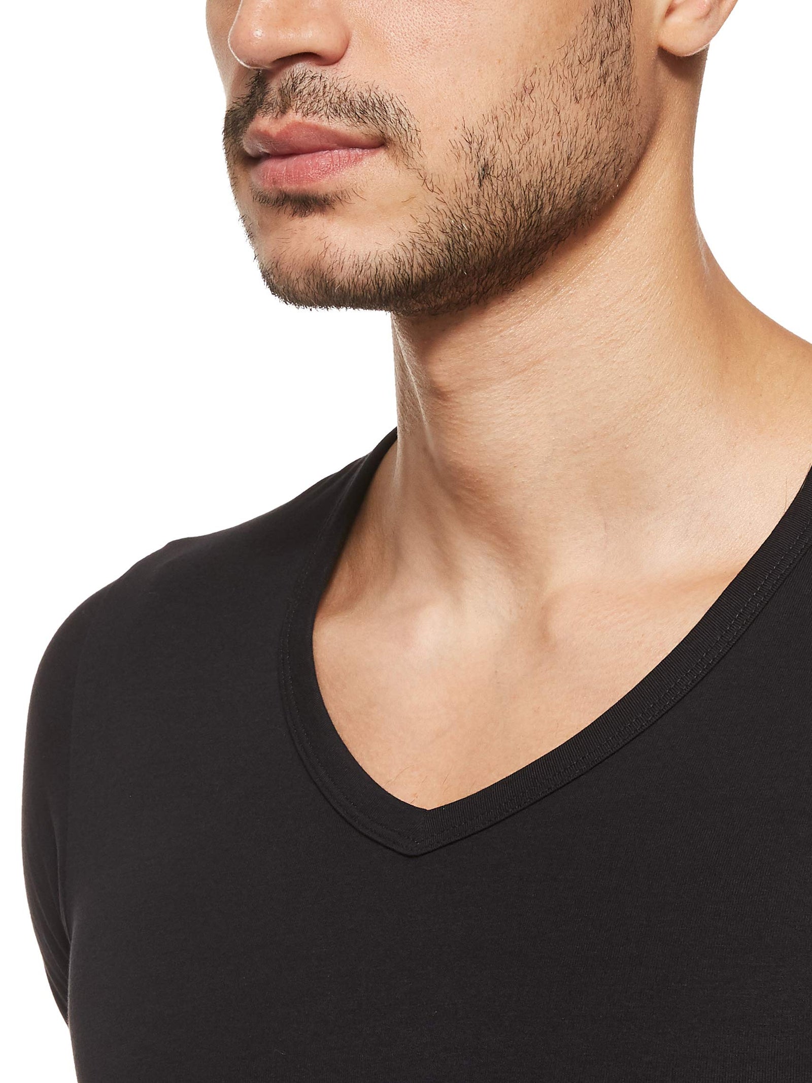 Jack & Jones Mens Jje Basic V-Neck Tee S/S Noos T-Shirt (pack of 1)