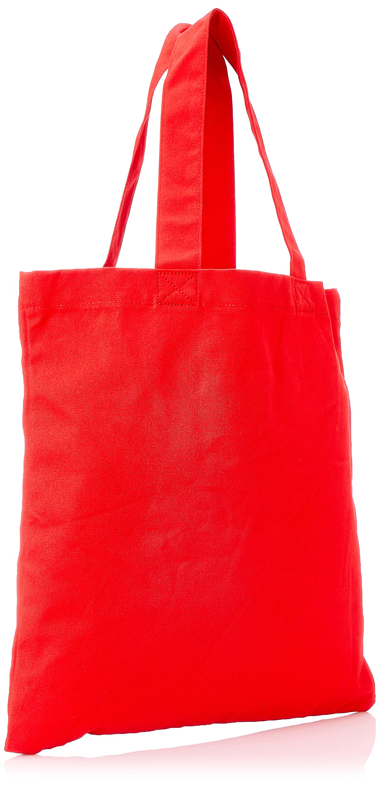 New Balance Printed Logo Top Handle Unisex Tote Bag - Red