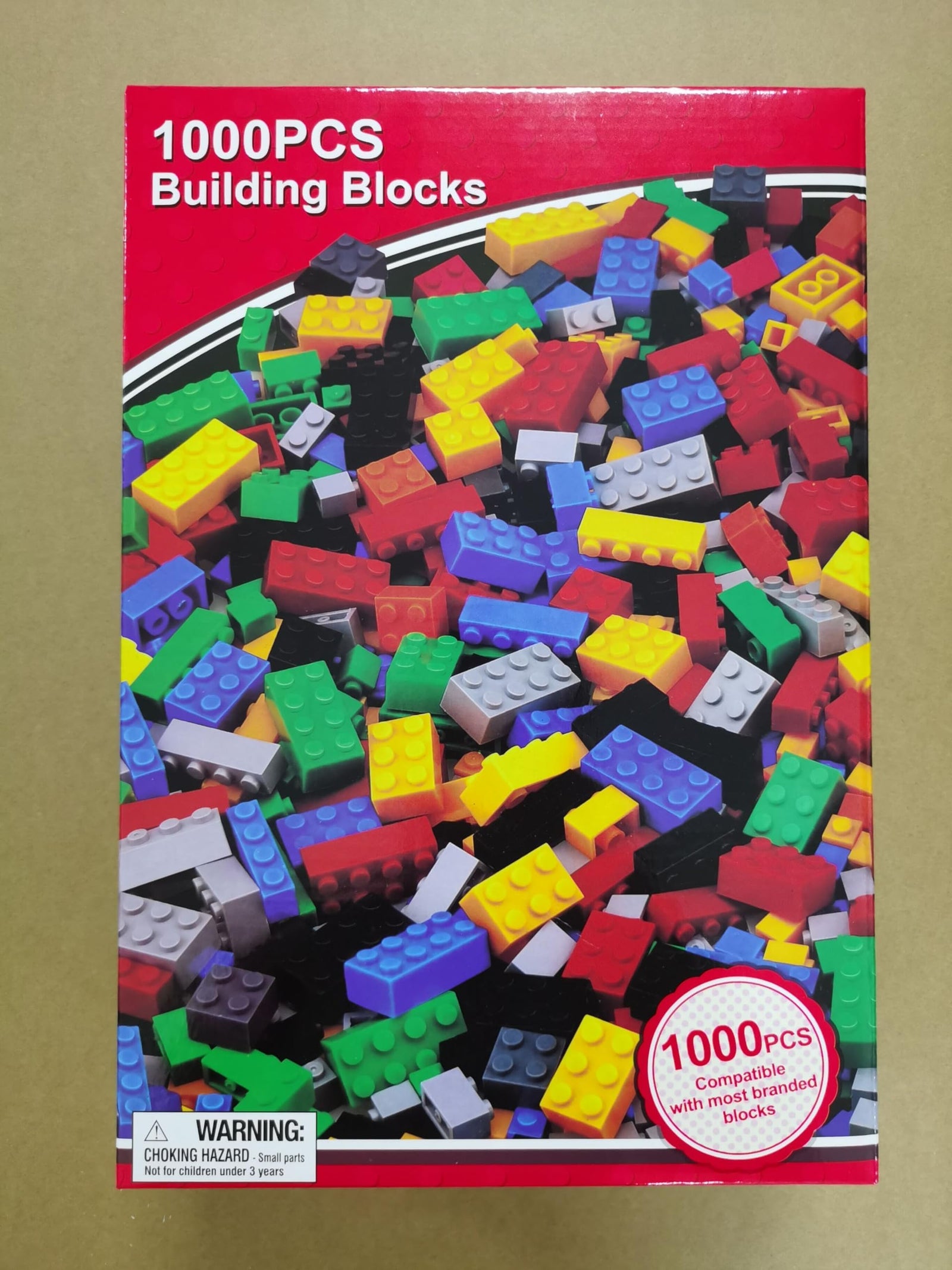 1000 Pcs Building Blocks Compatible with Branded Blocks