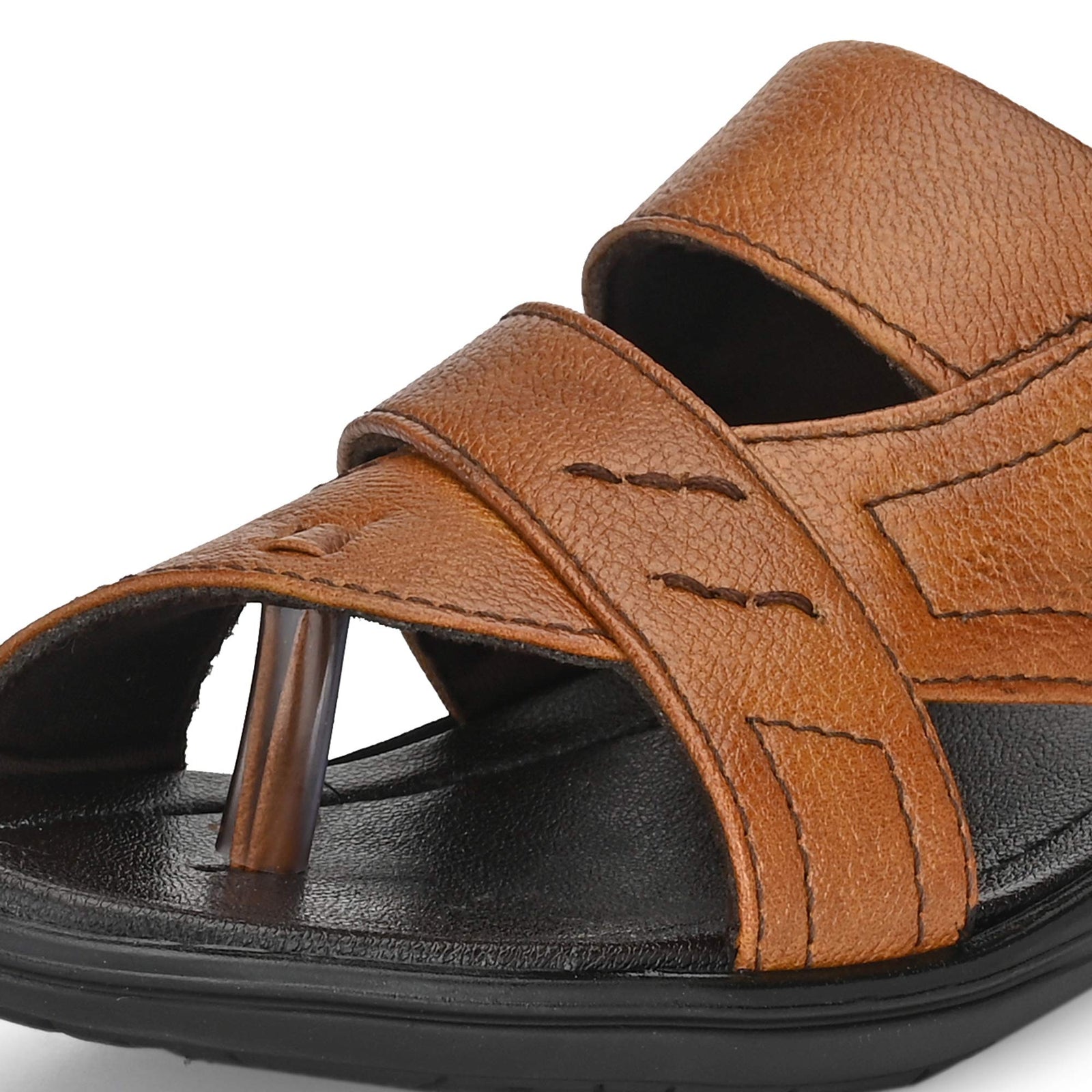 Centrino Men's Tan Thong Sandals