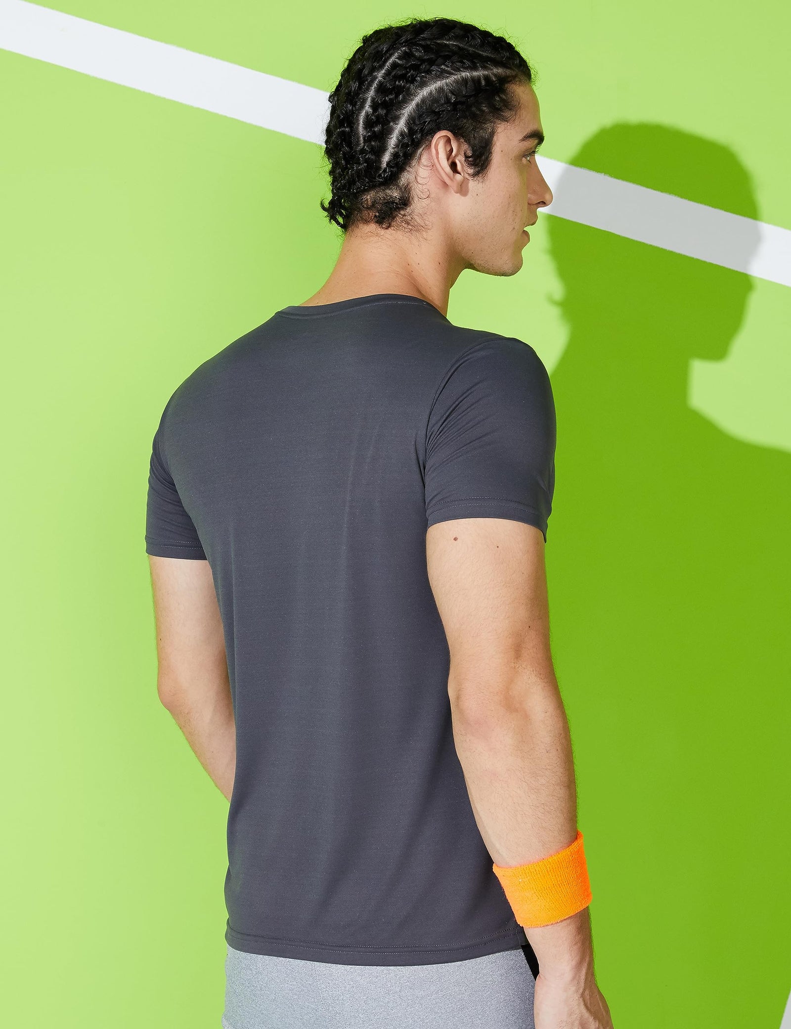 Amazon Brand - Symactive Men's Round Neck Sports T-Shirt