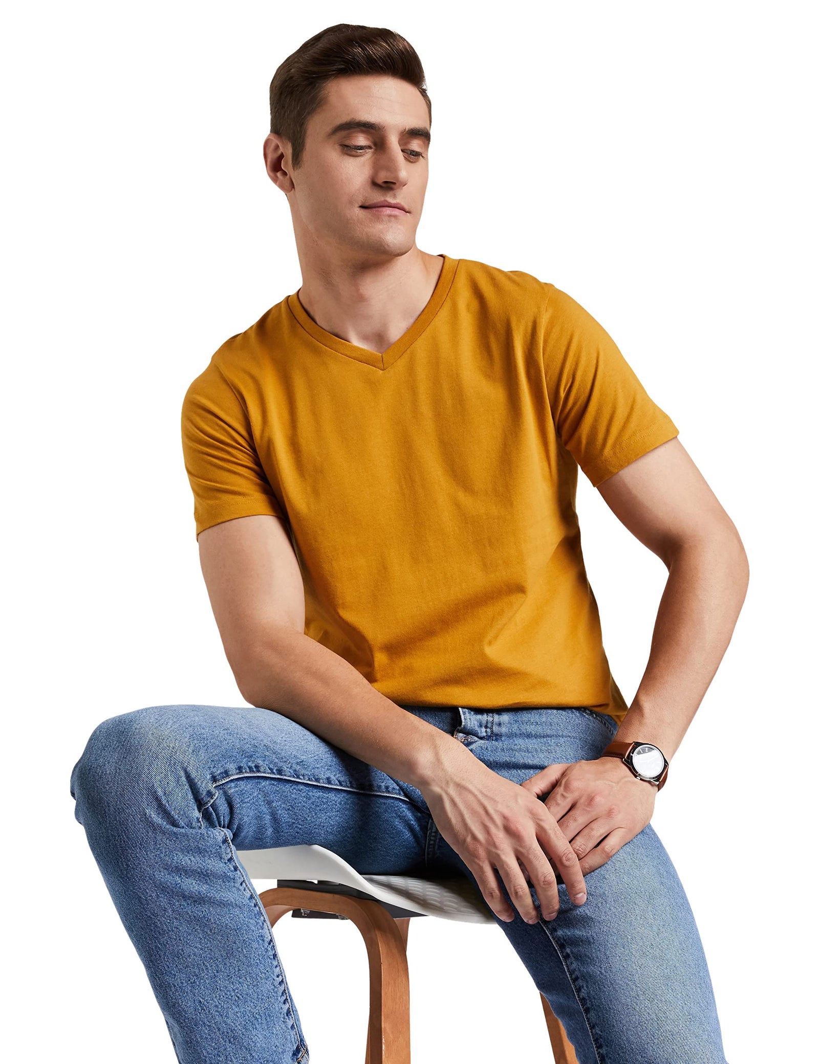 Amazon Brand - Symbol Men's Regular T-Shirt (AW17PLPO3V2)