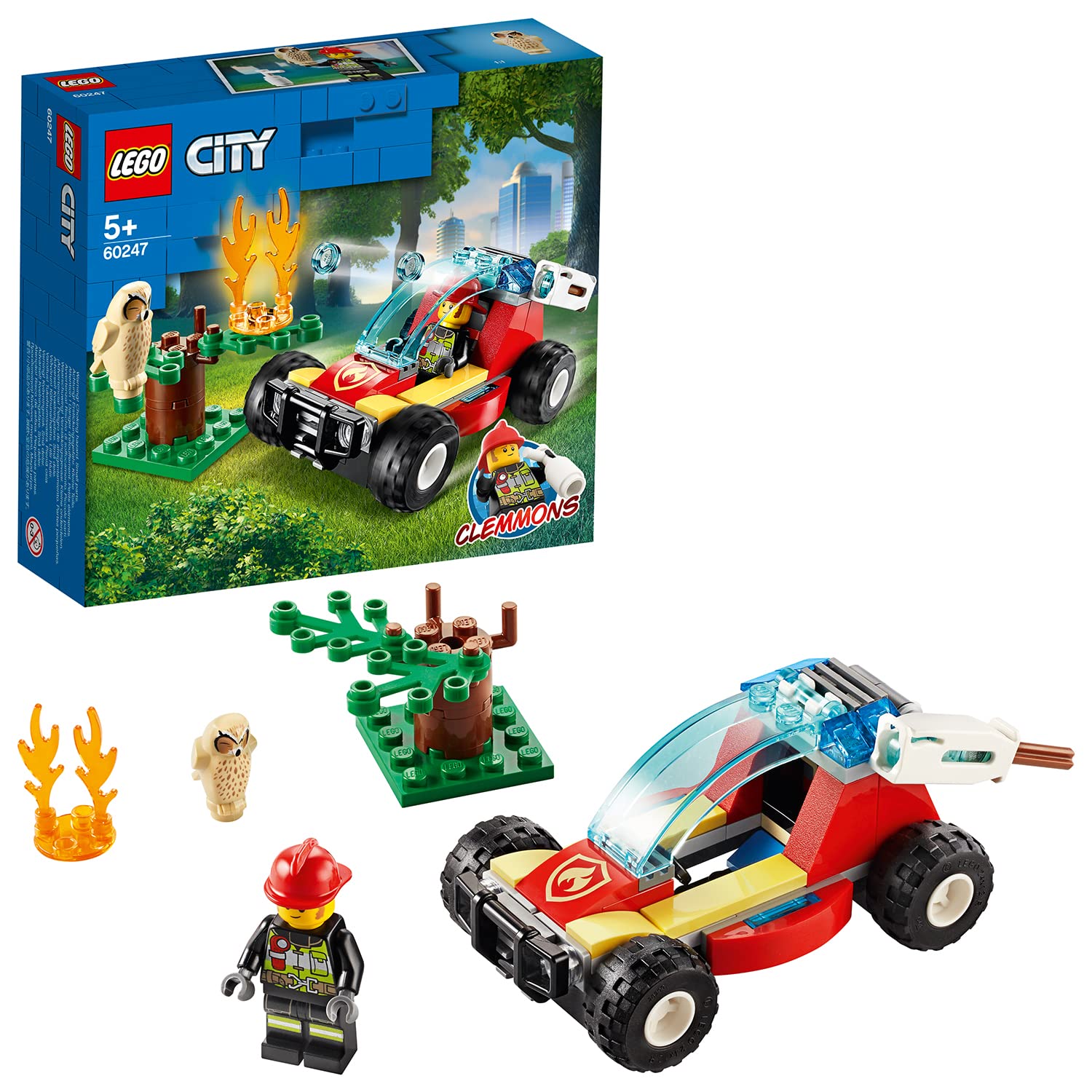 LEGO® City Forest Fire 60247 Building Kit (84 Pieces)